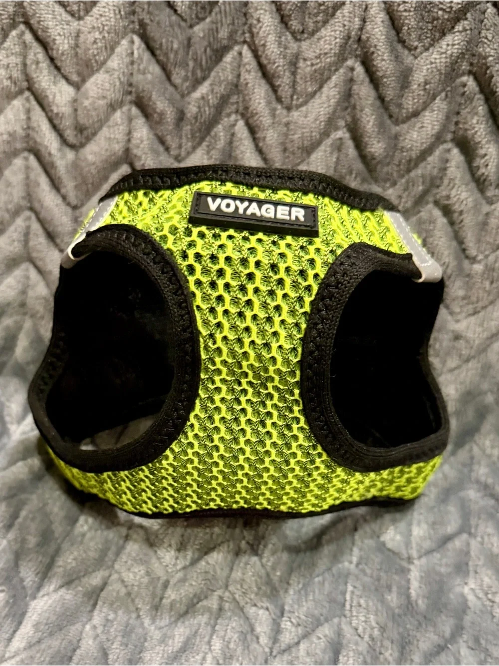 Voyager Neon Green Reflective Dog Harness - Breathable Vest
